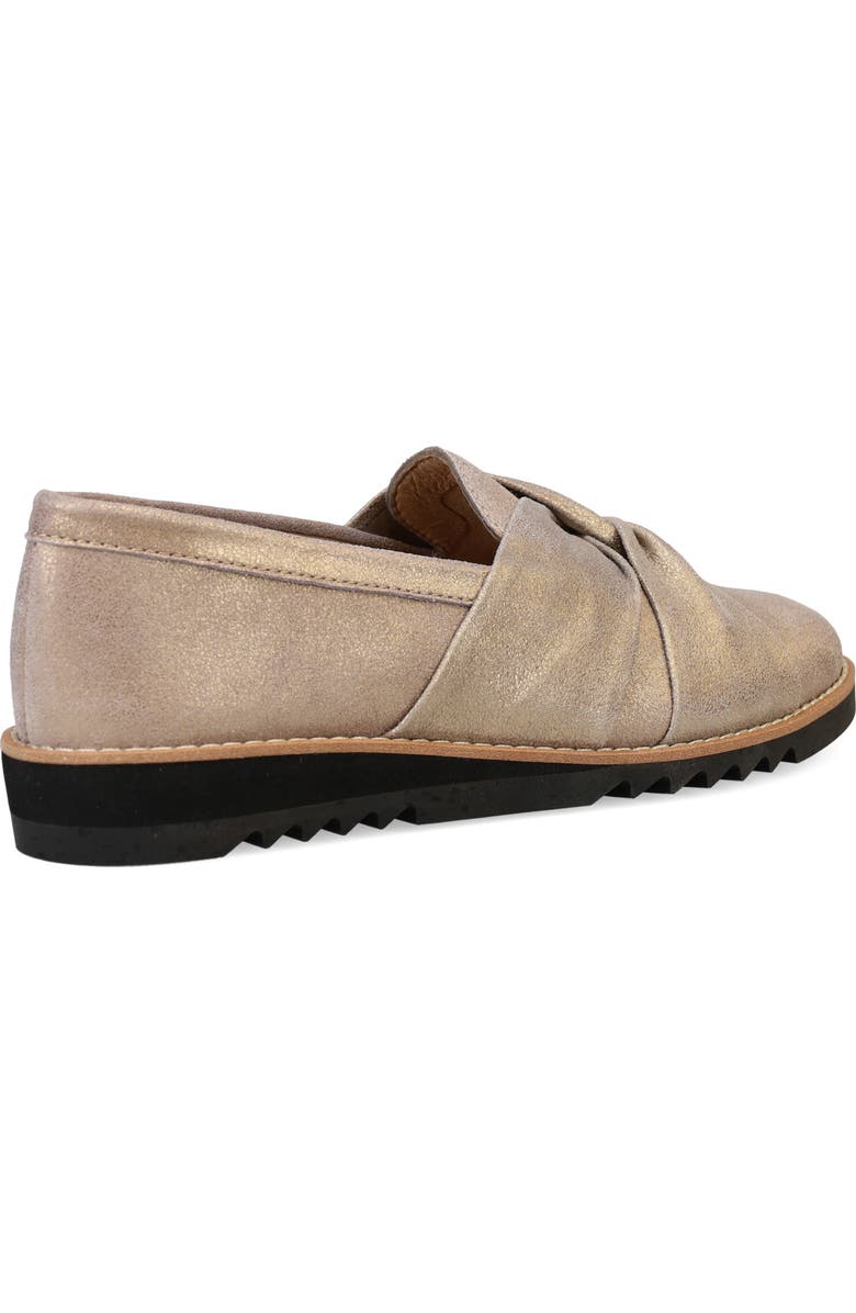 Eileen Fisher Enna Twisted Loafer, Alternate, color, Platinum