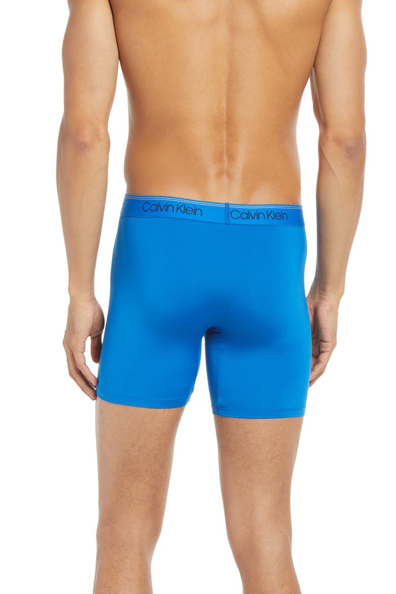 5-Pack Performance Boxer Briefs, Alternate, color, BLUE COMBO