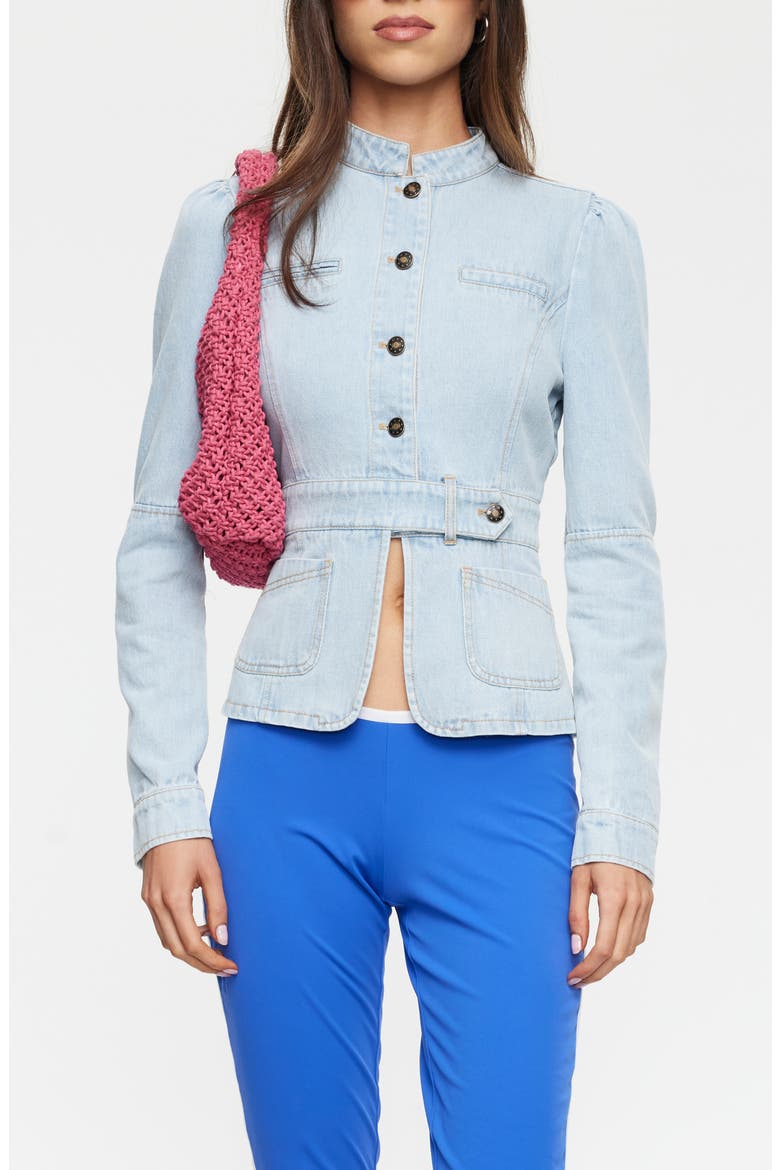 Brooklyn Denim Jacket, Main, color, LIGHT DENIM