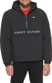 Tommy Hilfiger Packable Quarter Zip Windbreaker