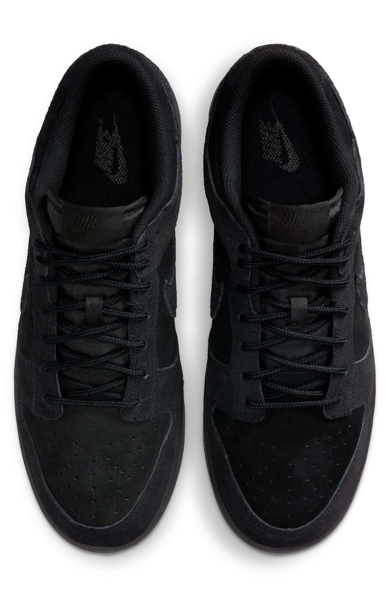 Nike Dunk Low SE Basketball Sneaker, Alternate, color, Black/Black