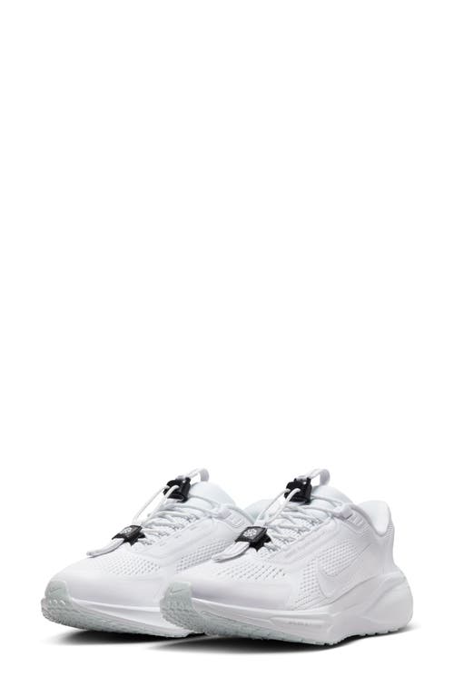 Nike Women's Pegasus Easyon Road Running Shoes In White/white/grey