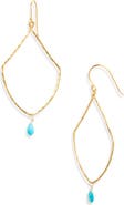 Kiara by Ki-ele Morocco Turquoise Drop Earrings