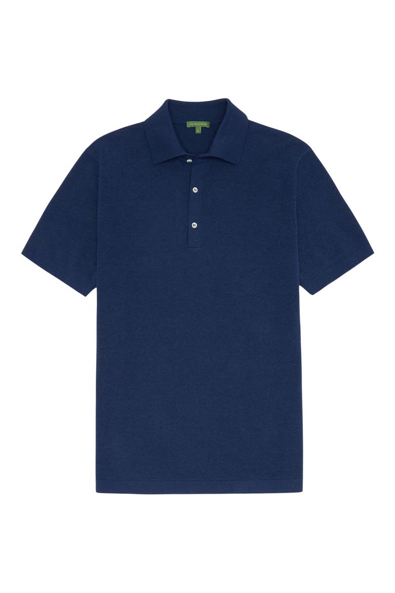 Rally Polo Sweater, Alternate, color, MARINE COTTON