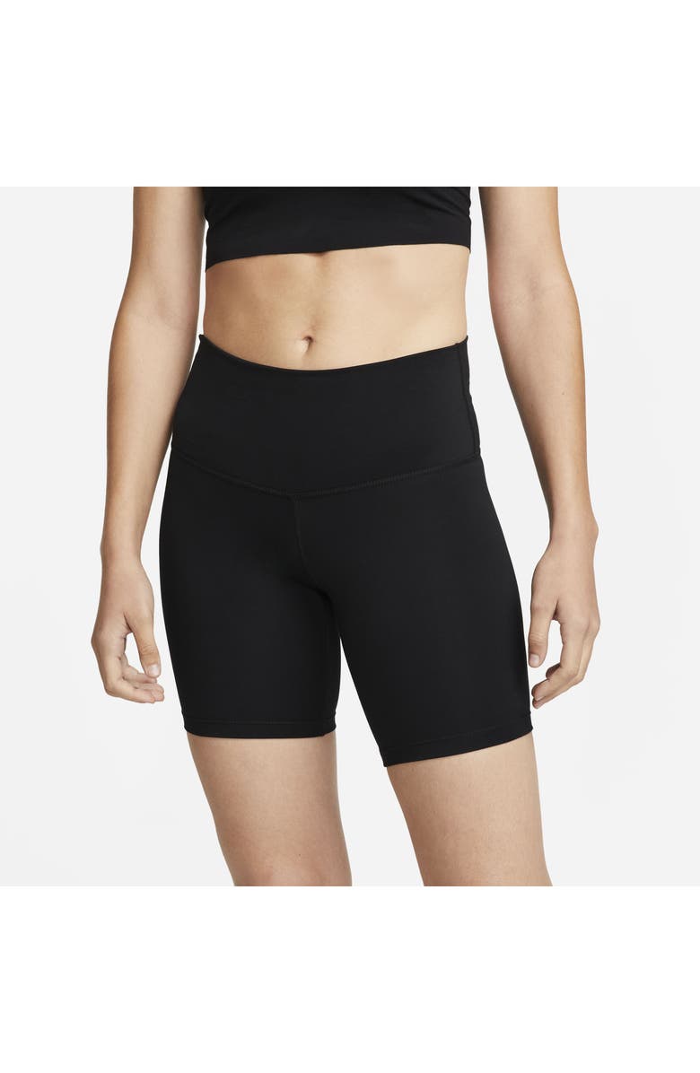 Nike Yoga Dri-FIT High Waist Shorts, Alternate, color,