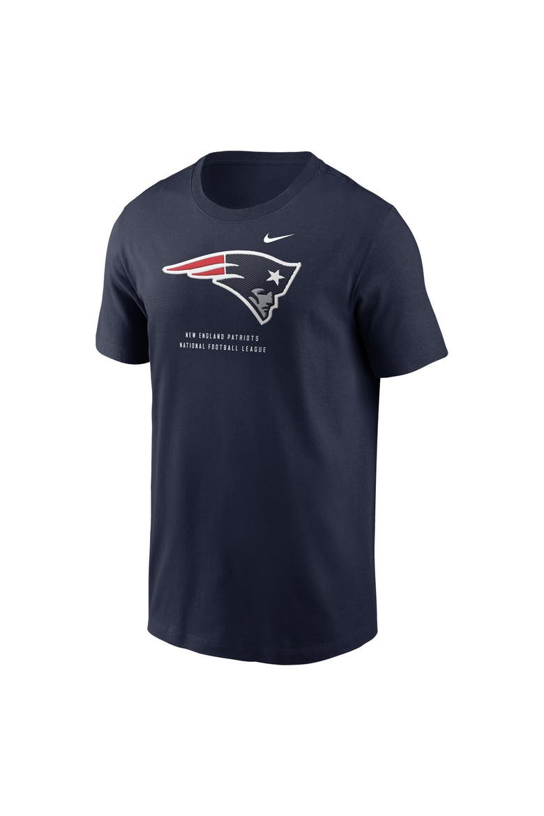 Men's Nike Navy New England Patriots Property Of T-Shirt, Alternate, color, Navy