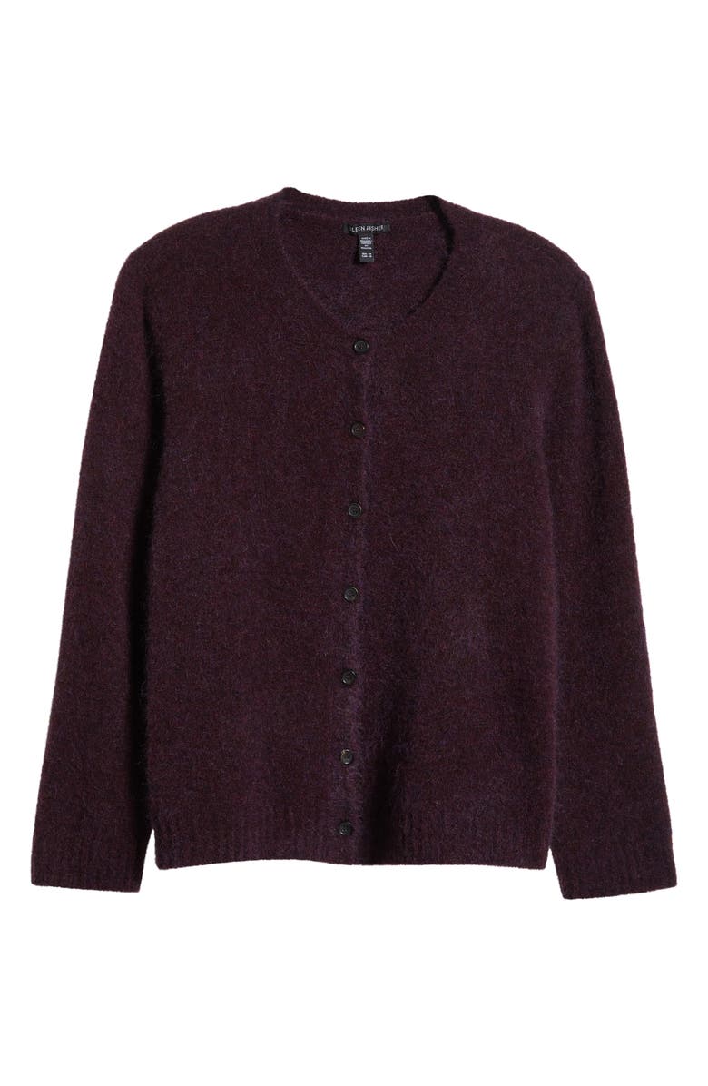 Eileen Fisher Crewneck Cardigan, Alternate, color,