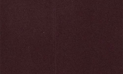 Derek Lam 10 Crosby Bethany Long Sleeve Wool Turtleneck Sweater Dress In Burgundy