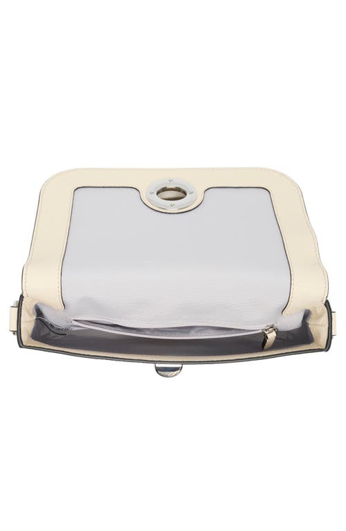 Marc Jacobs Signet Turnlock Small Shoulder Bag In Marshmallow