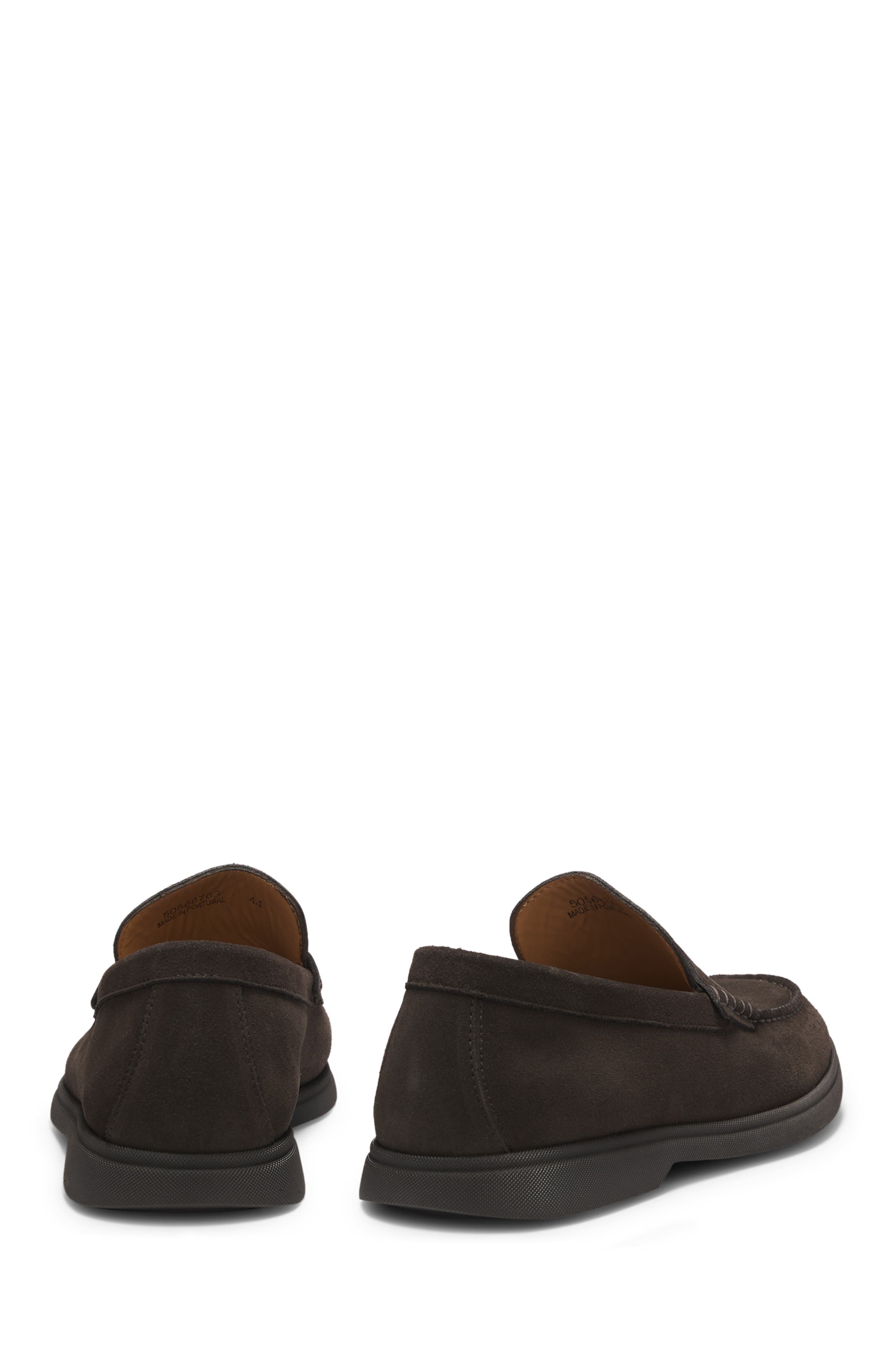 Sienne Penny Loafer, Alternate, color, DARK BROWN