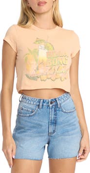 Billabong Vacay Awaits Crop T-Shirt