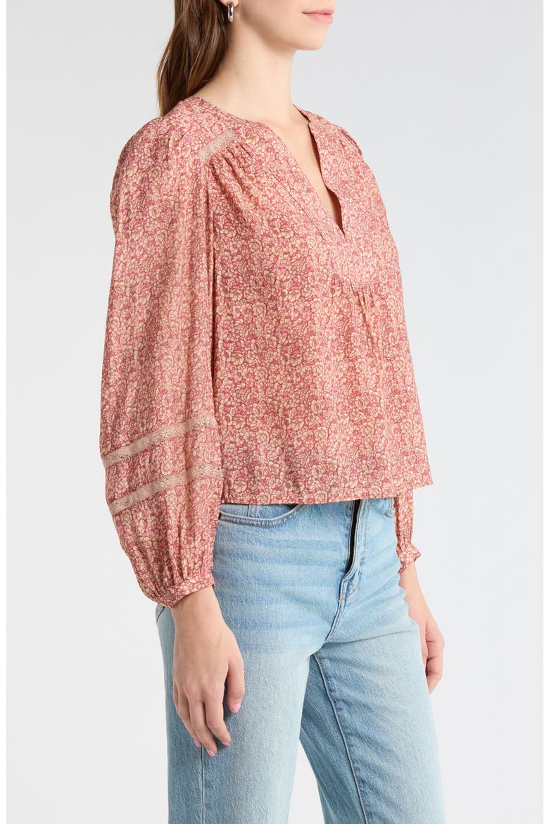 Calgary Print Top, Alternate, color, PINK MULTI