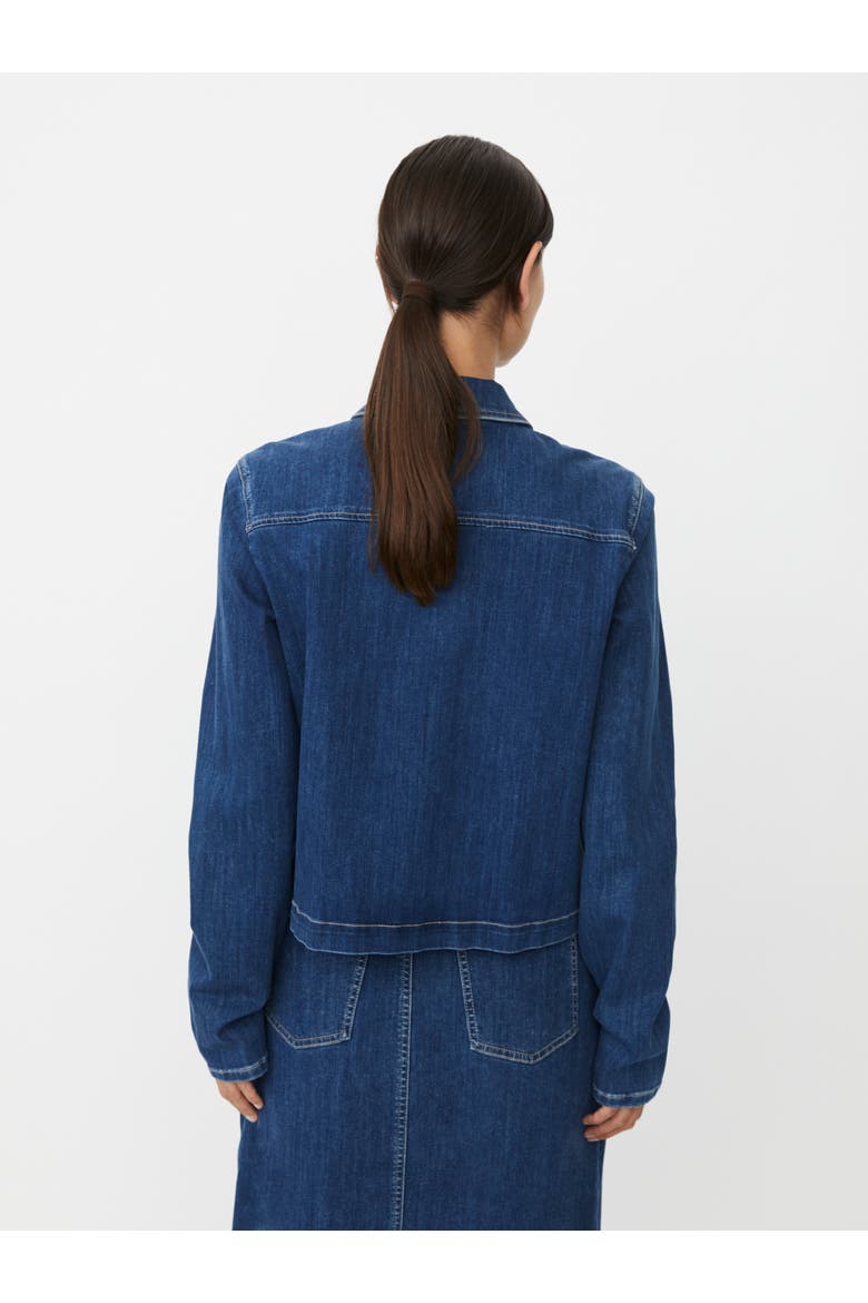 Denim Jacket, Alternate, color, Blue Denim