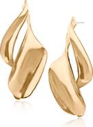 JARDIN Folded Twist Drop Earrings