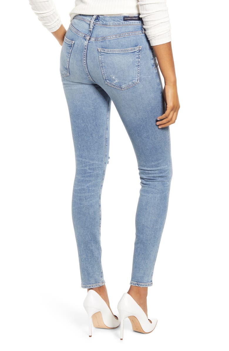 Citizens of Humanity Rocket Ripped Skinny Jeans, Alternate, color,