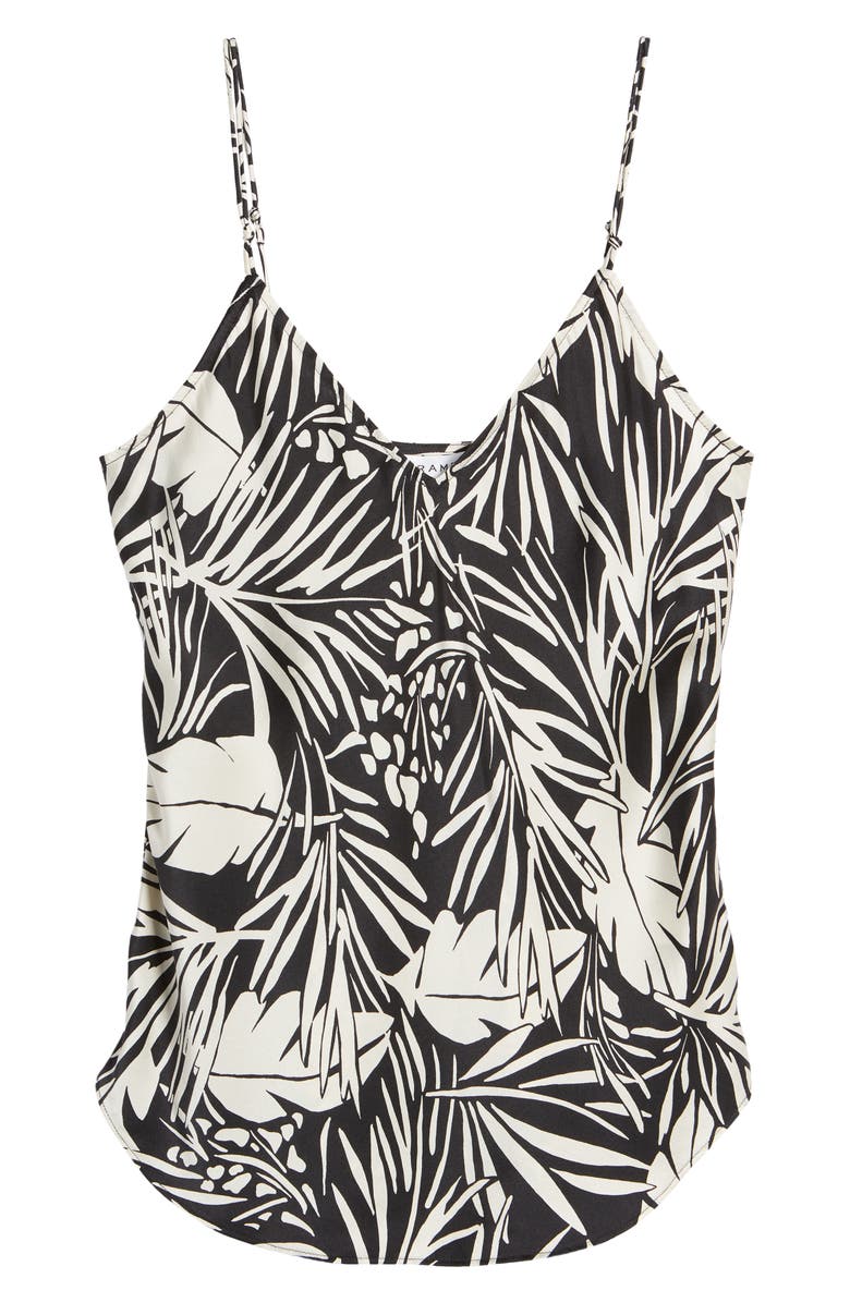 FRAME V-Neck Silk Camisole, Alternate, color, 