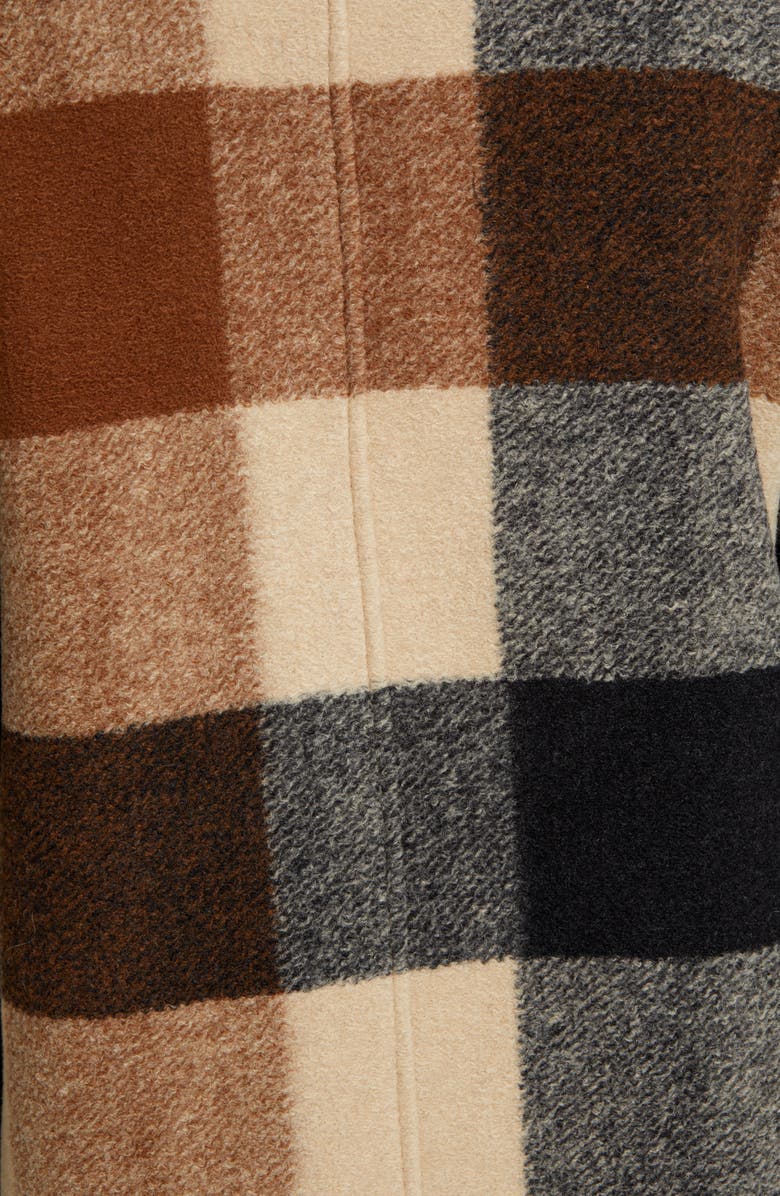 Pendleton Women's Camden Plaid Wool Blend Zip Coat, Alternate, color, 