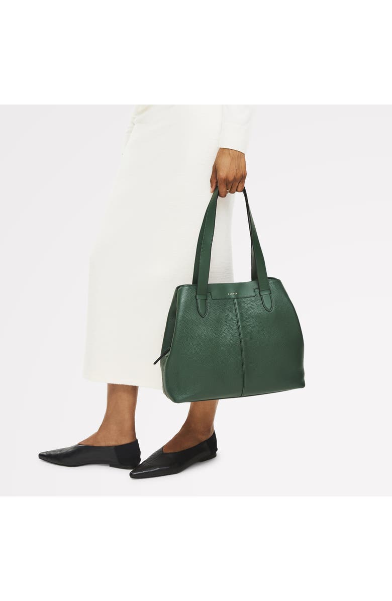 Radley Piccardy Hill 2.0 Medium Ziptop Shoulder Bag, Alternate, color, Dragon