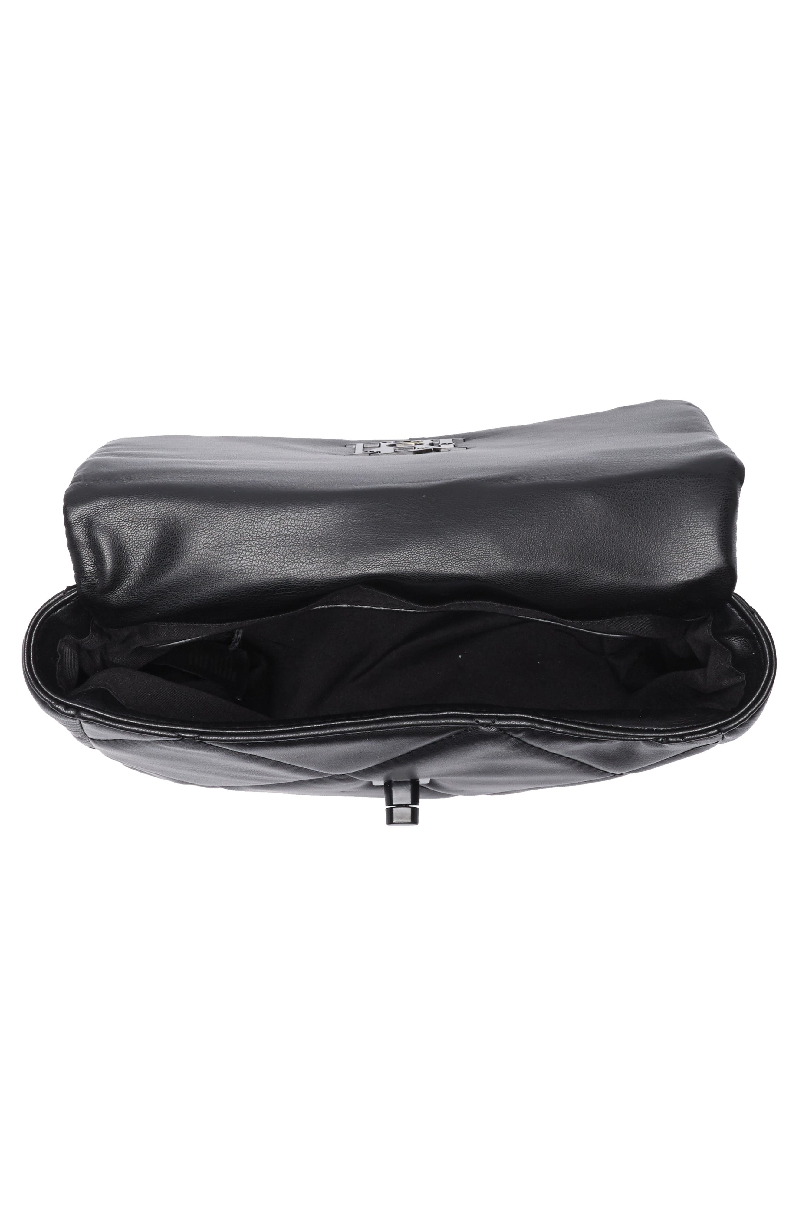 Badgley Mischka Collection Big Chain Diamond Quilt Crossbody Bag, Alternate, color, 