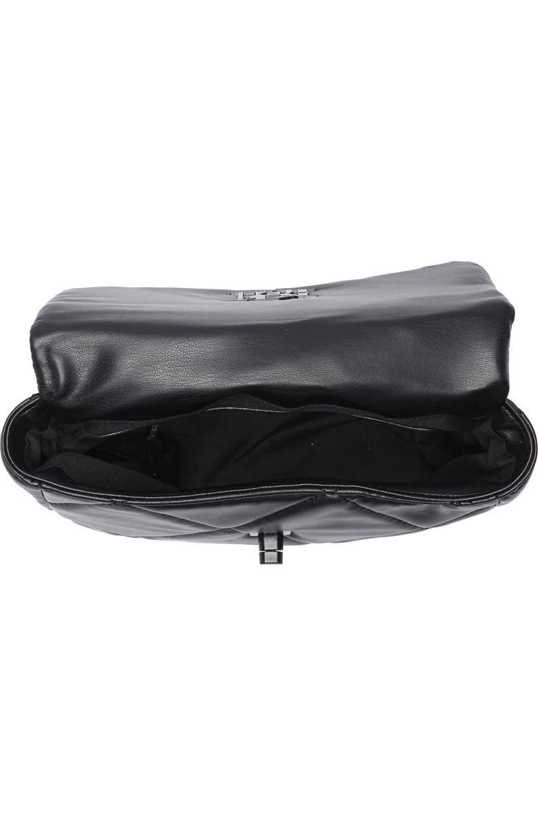 Badgley Mischka Collection Big Chain Diamond Quilt Crossbody Bag, Alternate, color,