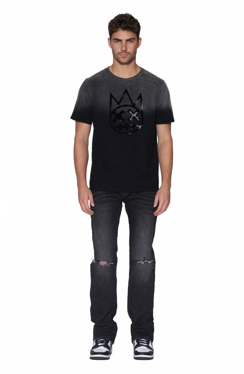 Cult of Individuality Hagen Relaxed Ripped Knee Baggy Jeans, Alternate, color, Hex