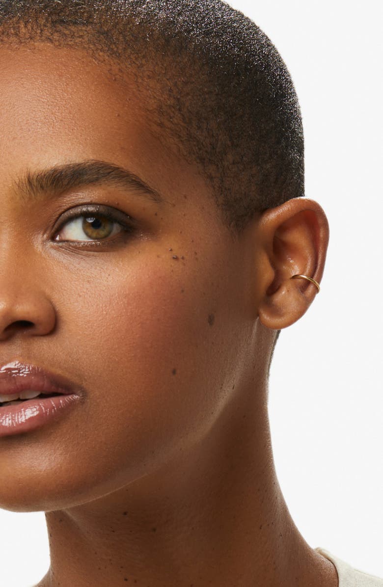 Ana Luisa Sterling Silver - Simple Ear Cuff, Alternate, color, Gold