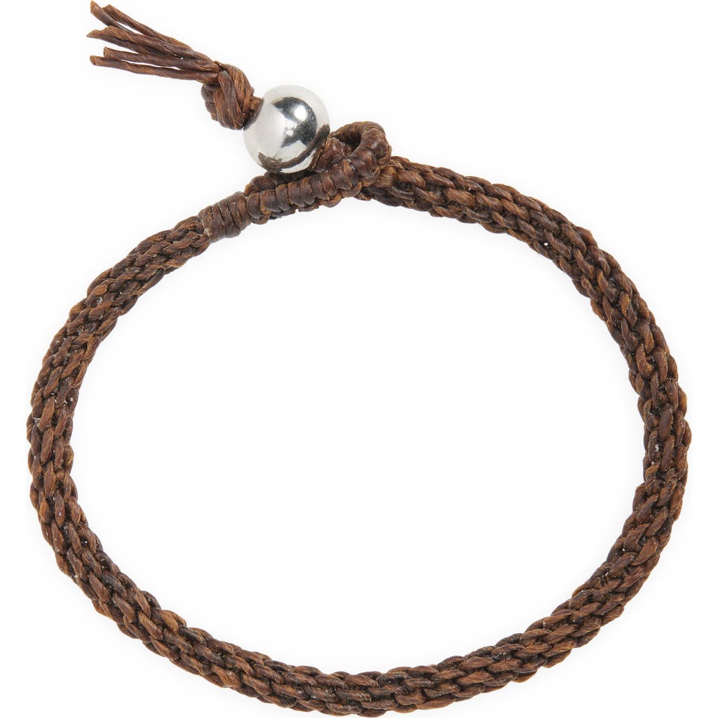 Caputo & Co Macramé Knotted Bracelet