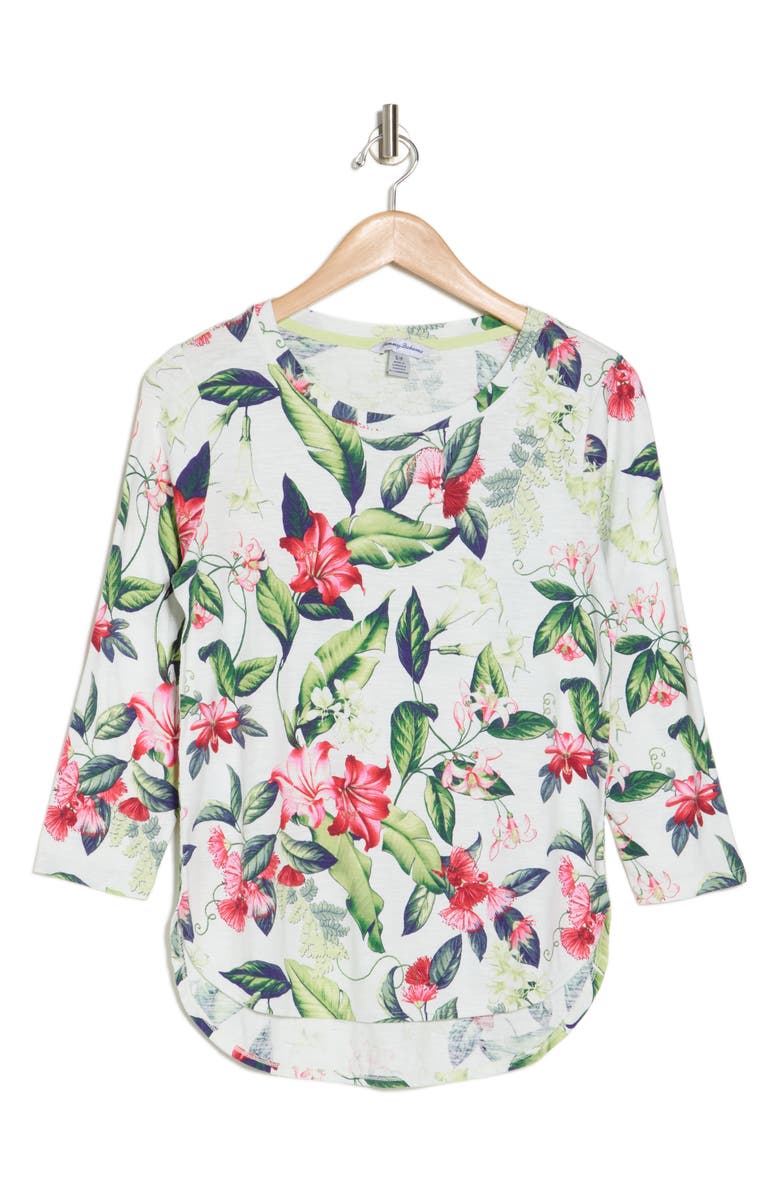 Tommy Bahama Ashby Isles Floral Cotton T-Shirt, Alternate, color, 