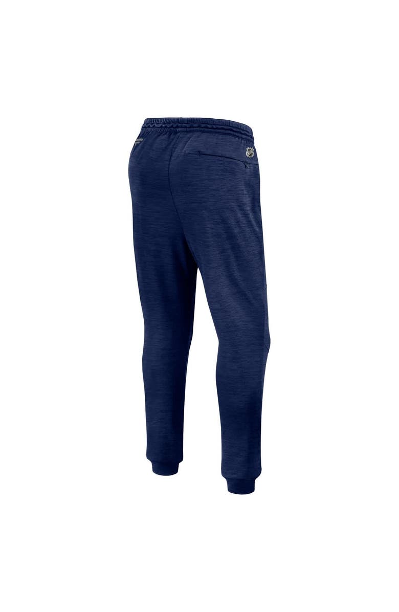 FANATICS Men's Fanatics  Heather Navy New York Rangers Authentic Pro Fleece Sweatpants, Alternate, color, Heather Navy