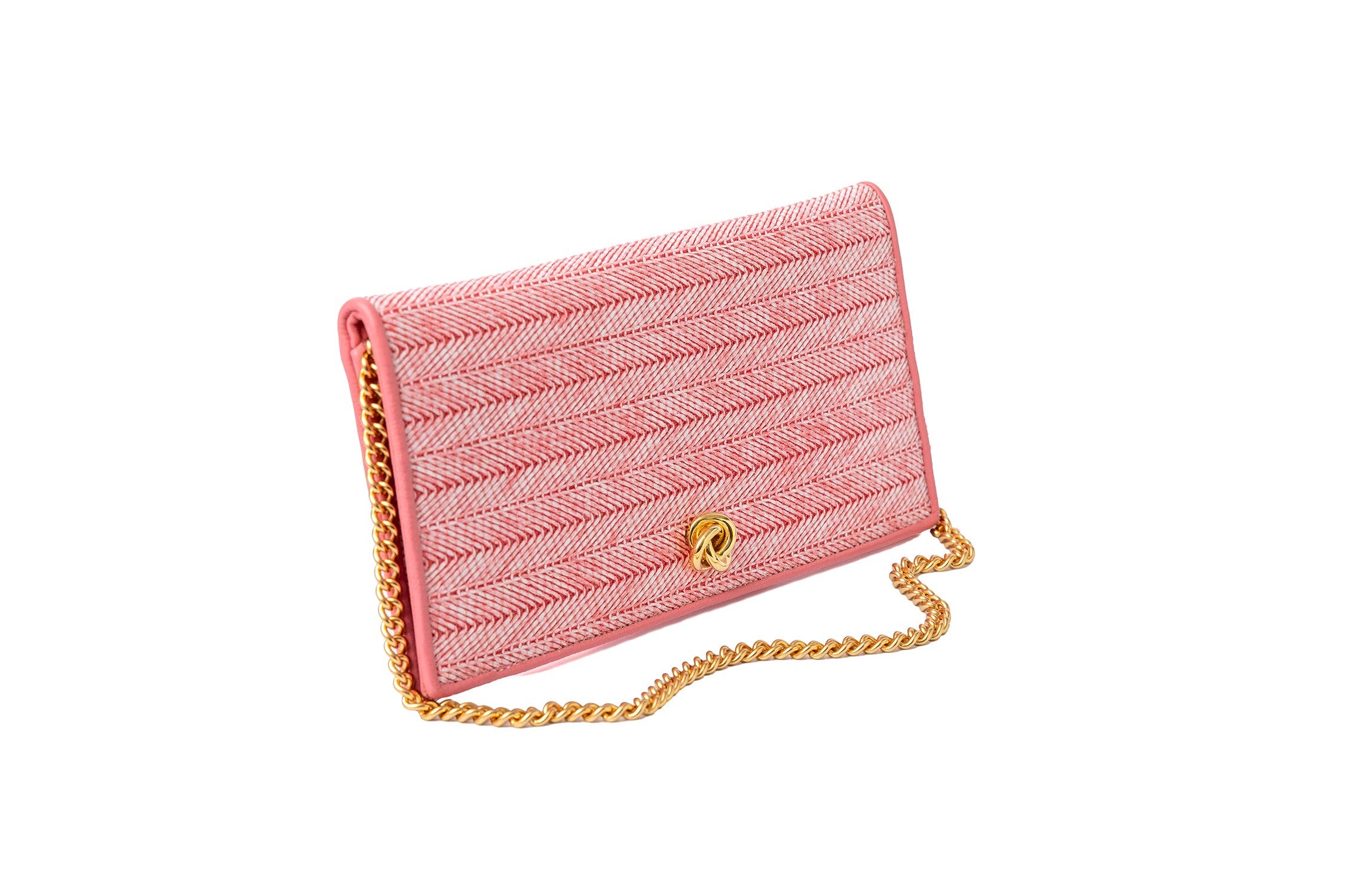 The Eloise Clutch, Alternate, color, Coral