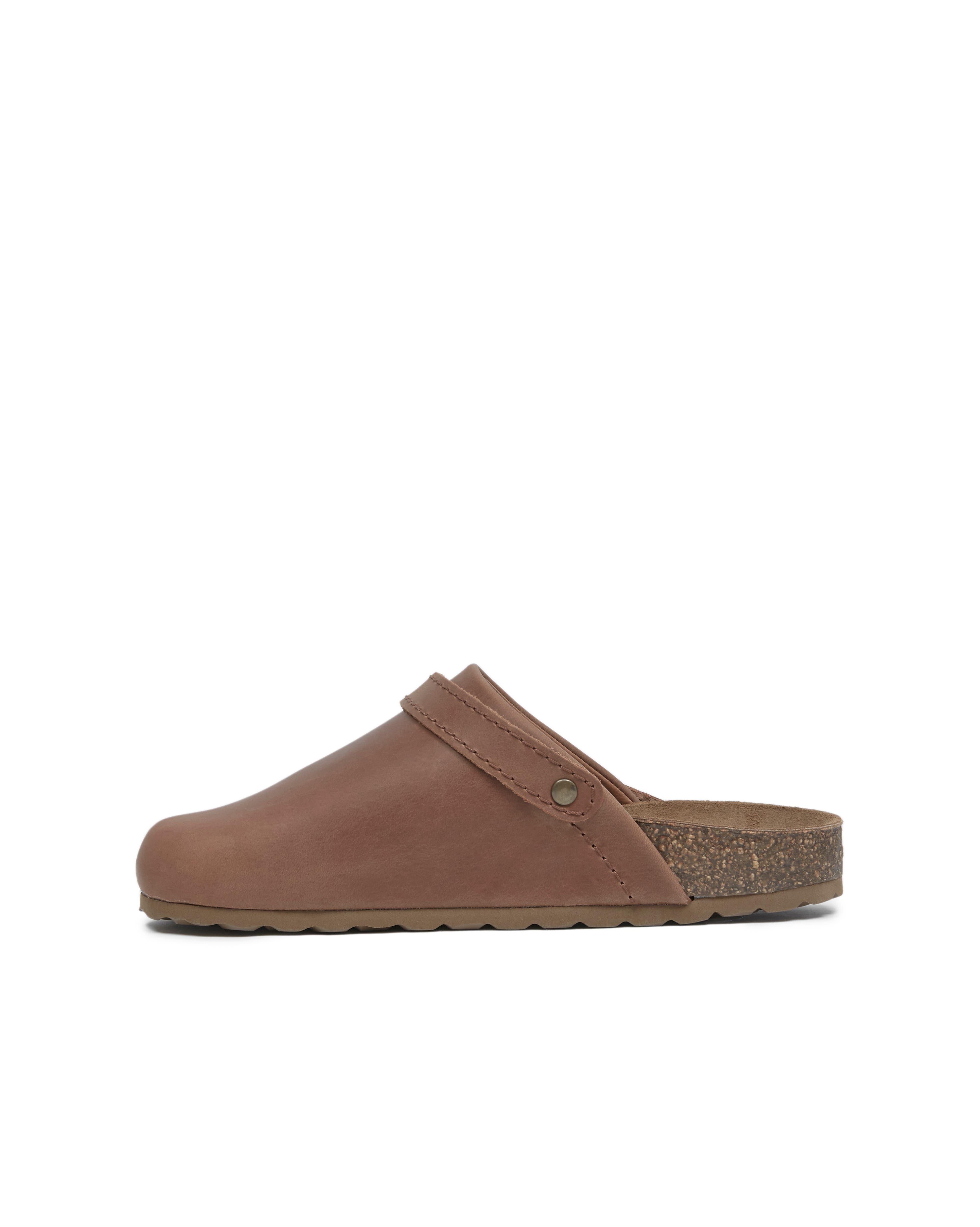 Strap Detail Clog, Alternate, color, RUST