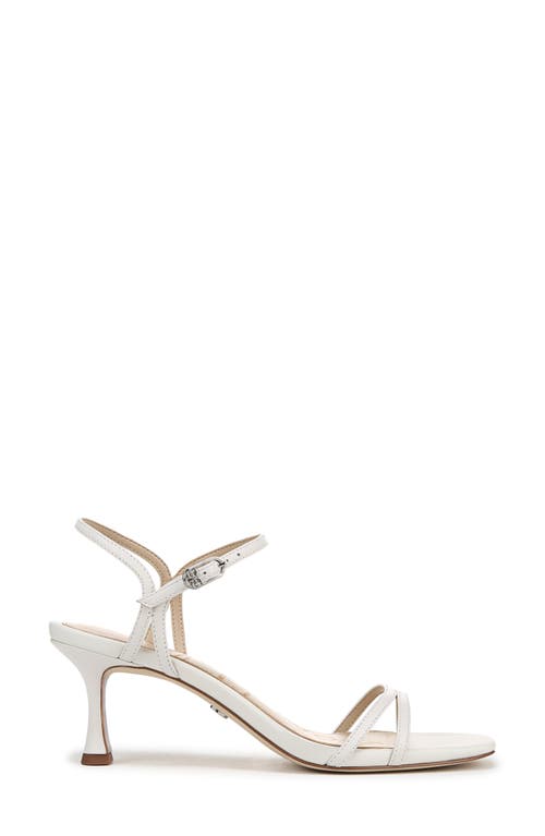 Sam Edelman Presley Strappy Sandal In Bright White