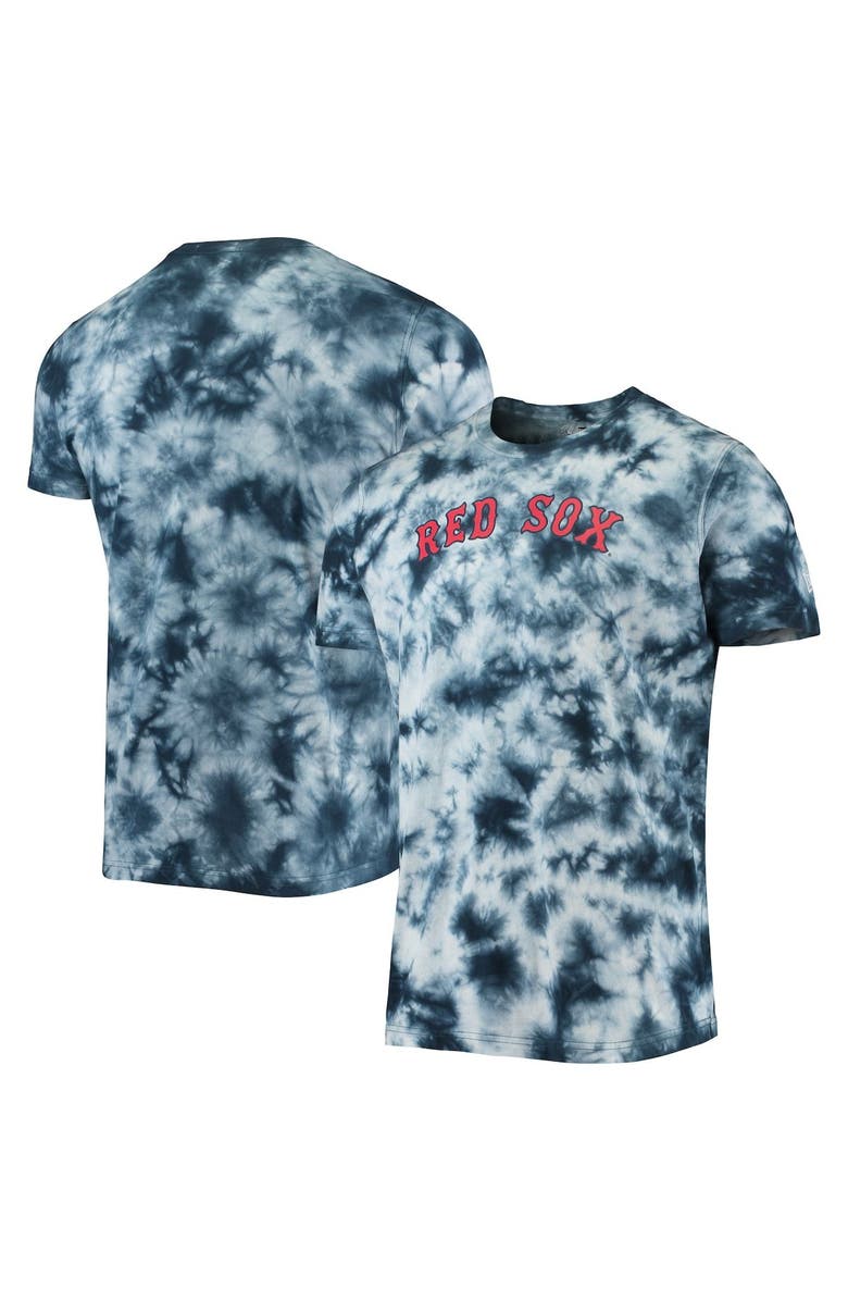 New Era Men's New Era Navy Boston Red Sox Team Tie-Dye T-Shirt, Alternate, color, 