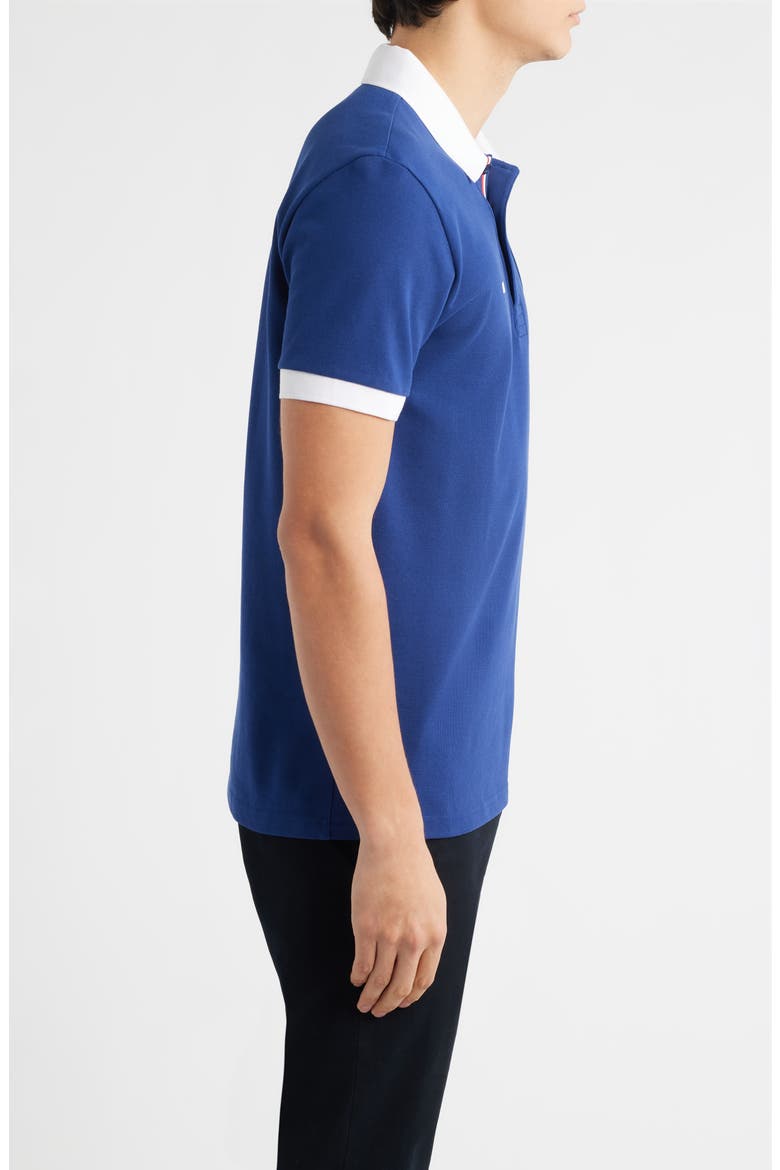 Lux Paddy Cotton Polo, Alternate, color, USA / BLUE