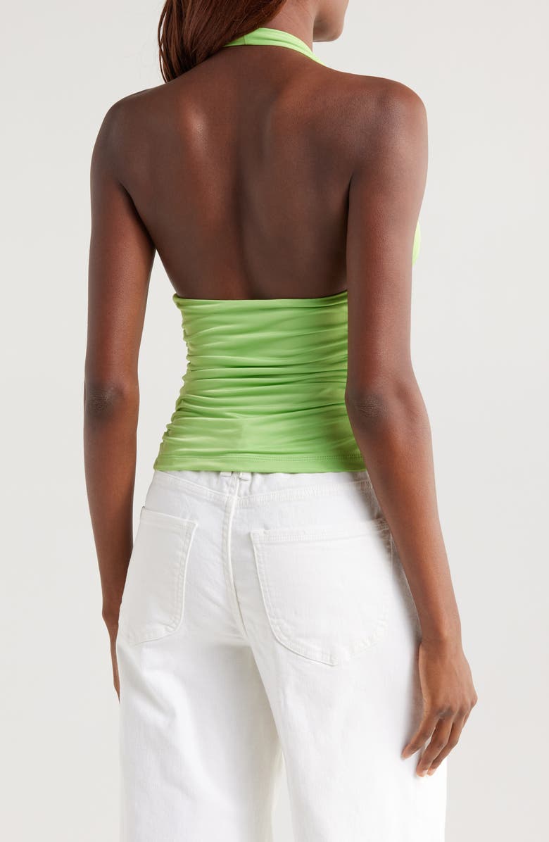 Good American Slinky Jersey Halter Top, Alternate, color, 