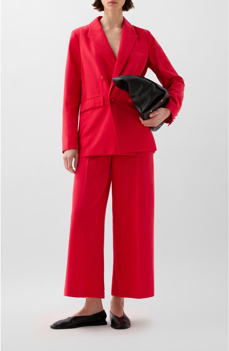 Scalpers Red Blazer, Alternate, color, Red