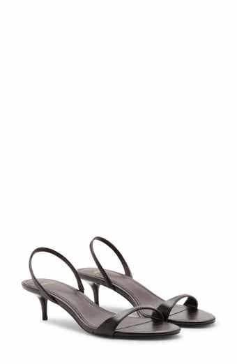 Kitten Heel Slingback Sandal