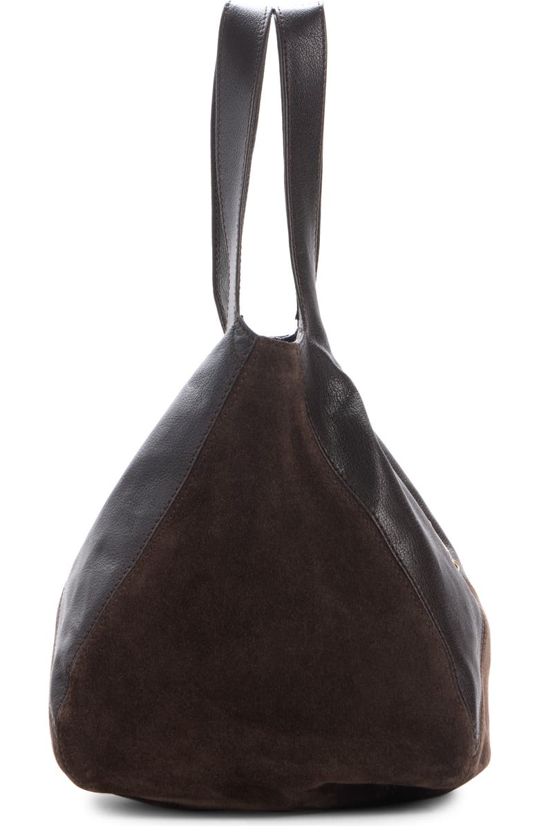 Chloé Small Balloon Patchwork Hobo Bag, Alternate, color, Kohl Brown