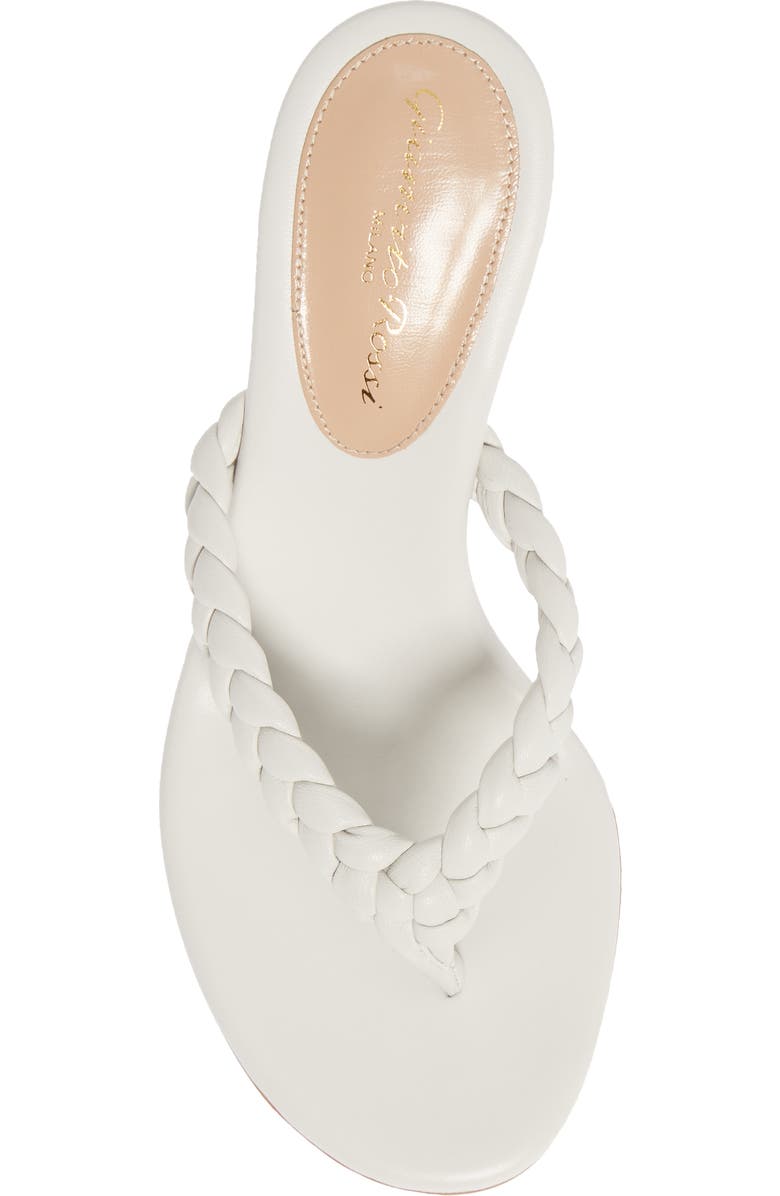 Gianvito Rossi Braided Strap Sandal, Alternate, color,