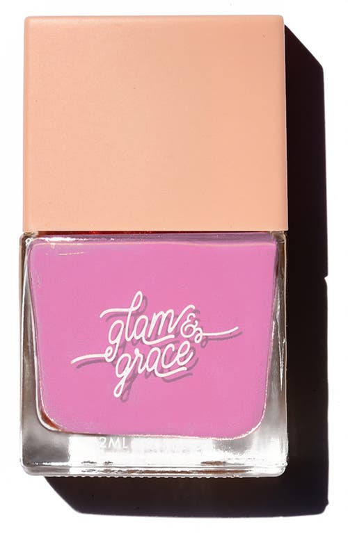 Glam & Grace Nontoxic Nail Polish In Pink