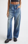 R13 Venti Baggy Wide Leg Jeans