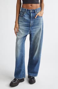 R13 Venti Baggy Wide Leg Jeans