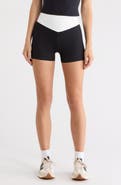 Year of Ours Two-Tone Dip Shorts