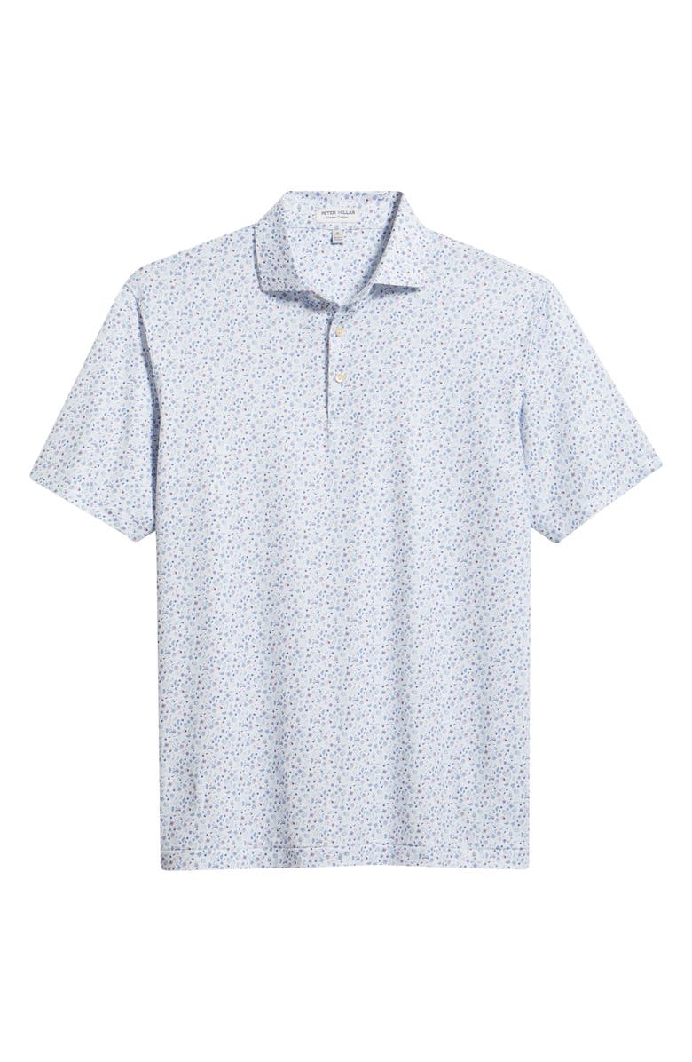 Peter Millar Oyster Roast Performance Jersey Polo, Main, color, 