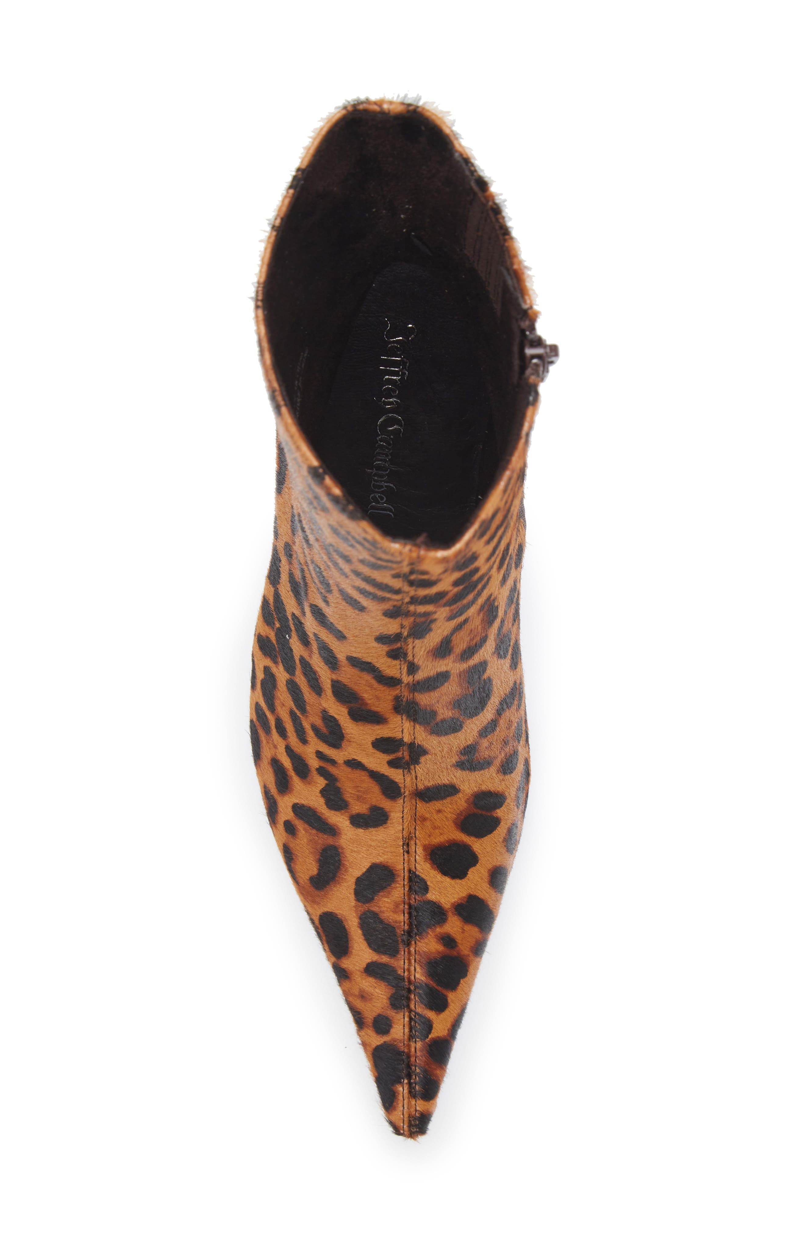 Jeffrey Campbell Daring Bootie, Alternate, color, Tan Brown Cheetah