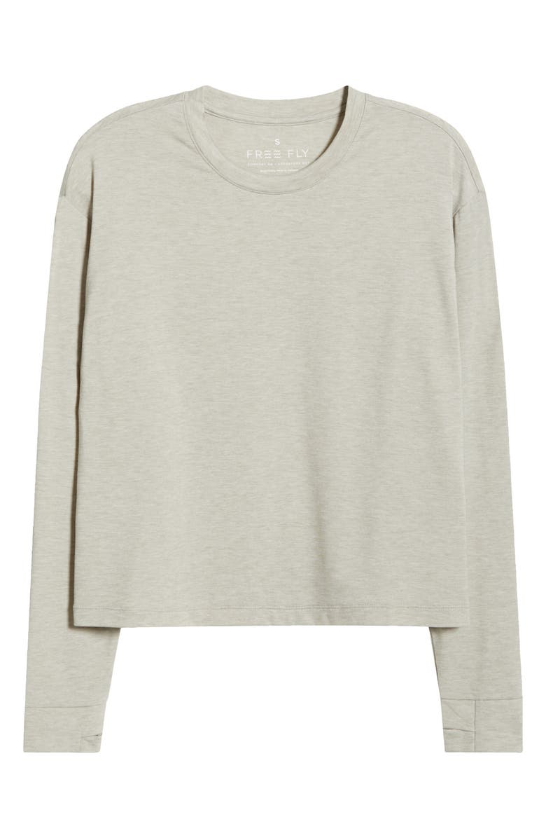 Free Fly Elevate Top, Alternate, color, Heather Sandstone