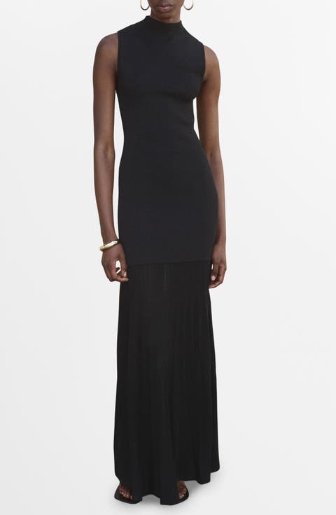 Sleeveless A-Line Dress