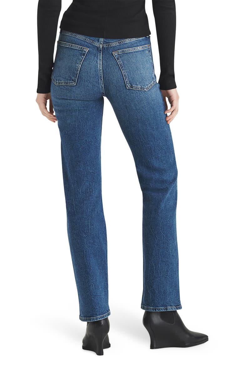 Harlow Mid Rise Straight Leg Jeans, Alternate, color, KENDRA