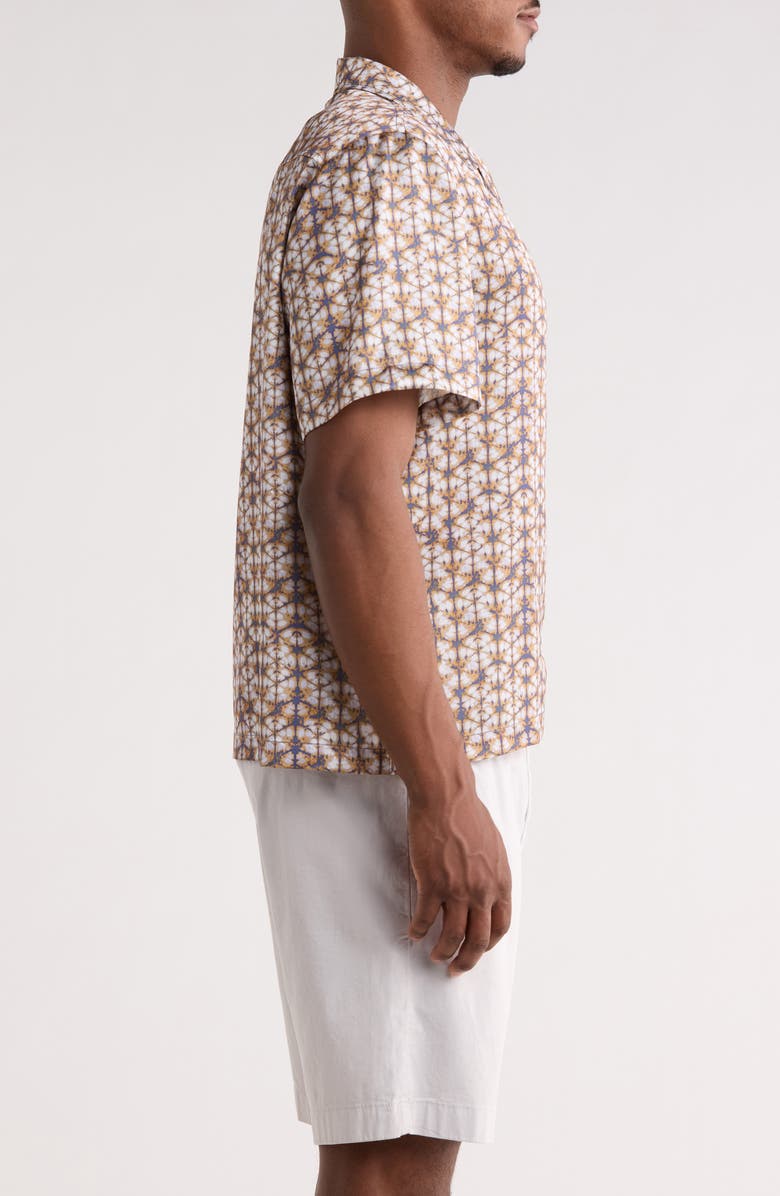 RIZORT Fiz Camp Shirt, Alternate, color, Blue