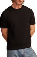 Lucky Brand Rib Short Sleeve Sweater